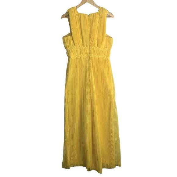 Anthropologie Hutch Pleated Tulle Wide Leg Jumpsuit Womens Size 8 NWT $228 - Picture 10 of 13